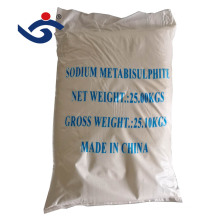 China Supplier Industrial Grade Na2s2o5 Sodium Metabisulfite